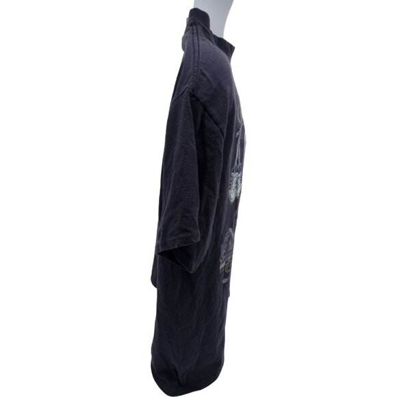 Nutmeg Dallas Cowboy TShirt Navy Large NFL Football Locker 90s Single Stitch Vtg - Picture 6 of 12